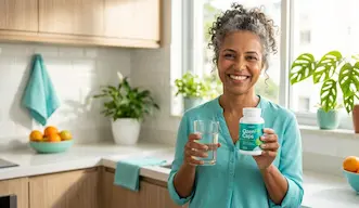 Mulher com ozenfit caps